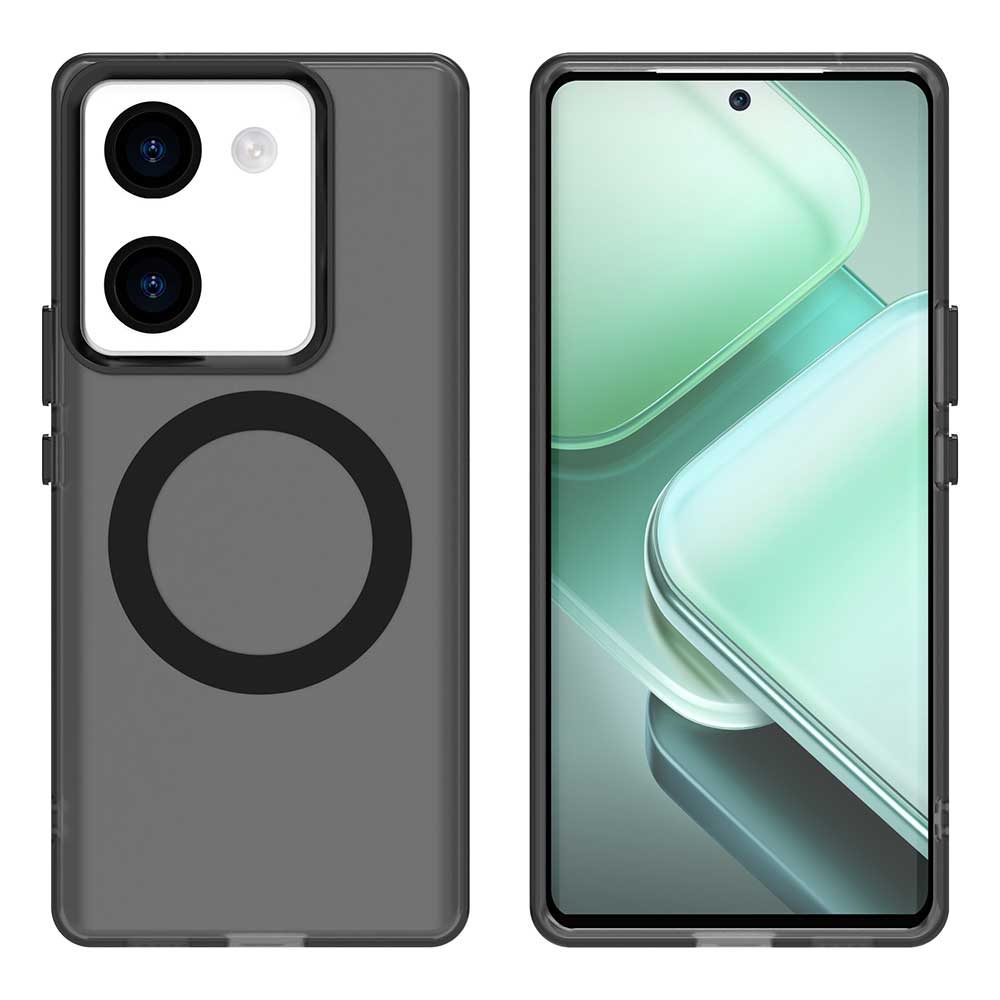 Magsafe Matte Phone Case For Vivo Y200 Pro 5G Magnetic Wireless Charging For Vivo Y200 Pro Shockproof Cover