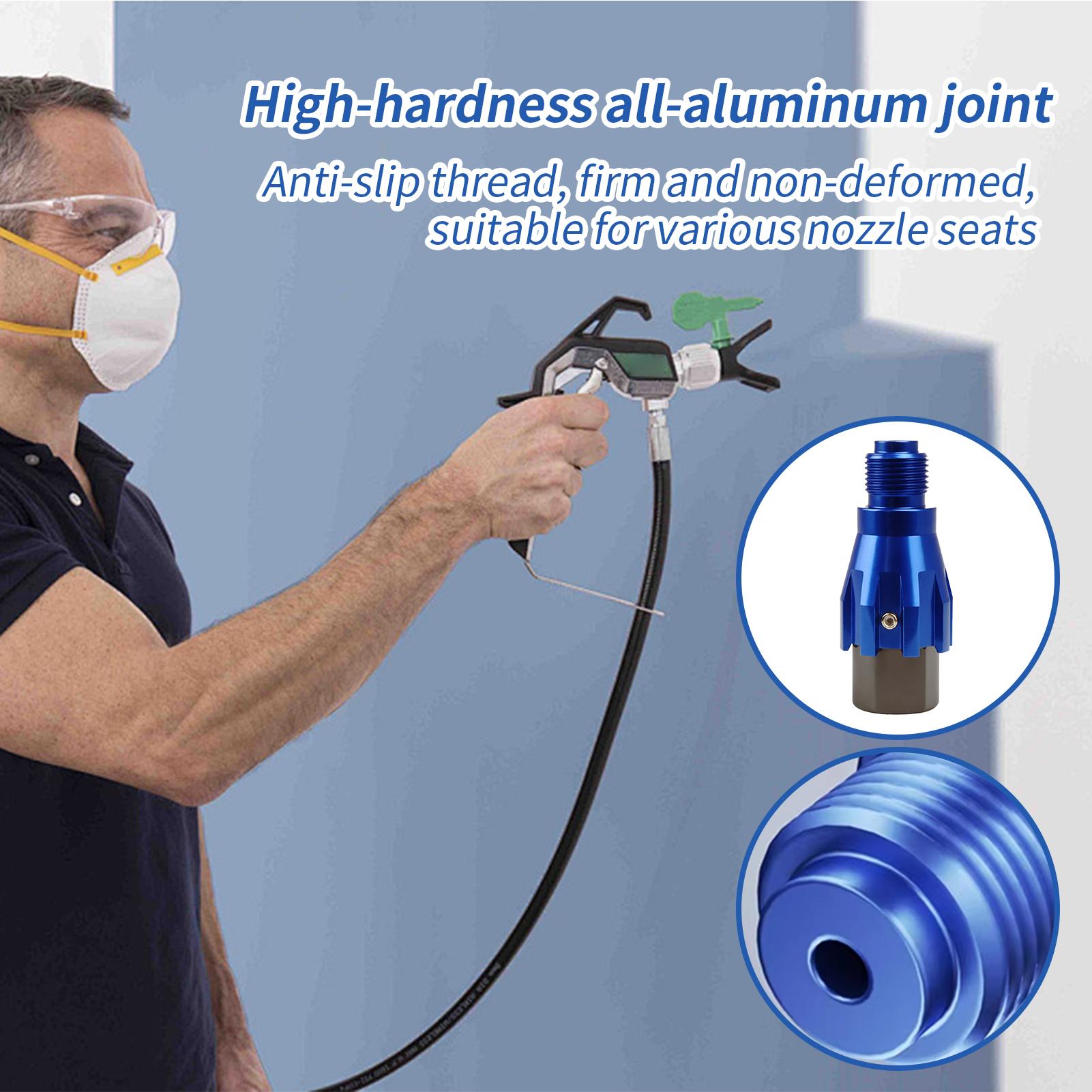 

Безвоздушный распылитель Шарнирное соединение Шарнирный адаптер Вращение на 360 градусов Запасная часть для дома Мебели Потолков Промышленный CHINA