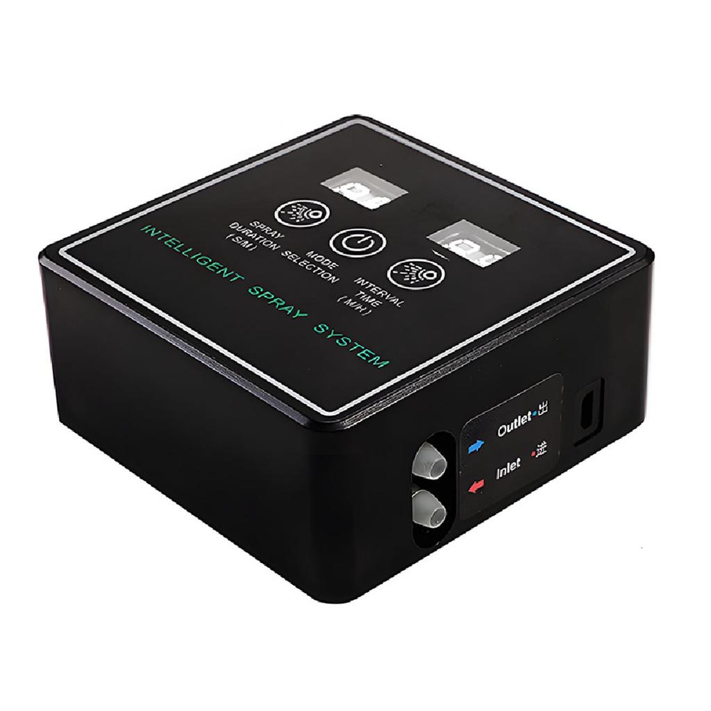 Reptile Fogger Smart Spray System Touchscreen Controller Reptile   Automatic with Timer Low Noise 360 Degrees   Misting Nozzles for Terr