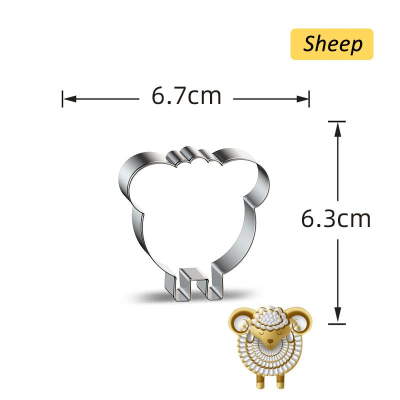 1PC Eid Mubarak Biscuit Mold Moon Star Church Camel Cookie Cutters DIY Cake Baking Tools Ramadan Kareem Party Home Decorations