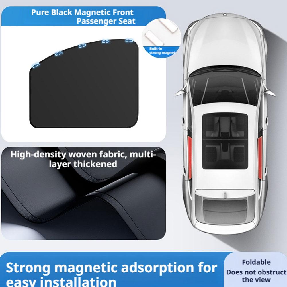 Magnetic Car Sunshade Curtains Window Sunshade Cover Cartoon Universal Side Window Sunshade UV Protection For Kid Baby Children