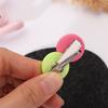2pcs Sweet Candy Color Hair Clip Non-Slip Cute Barrettes Lovely Button Shape Hairpins  Broken Hair