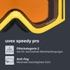 Uvex Ski and Snowboard Single Speedy Pro Children's Goggles, Anti-Fog, Lens,