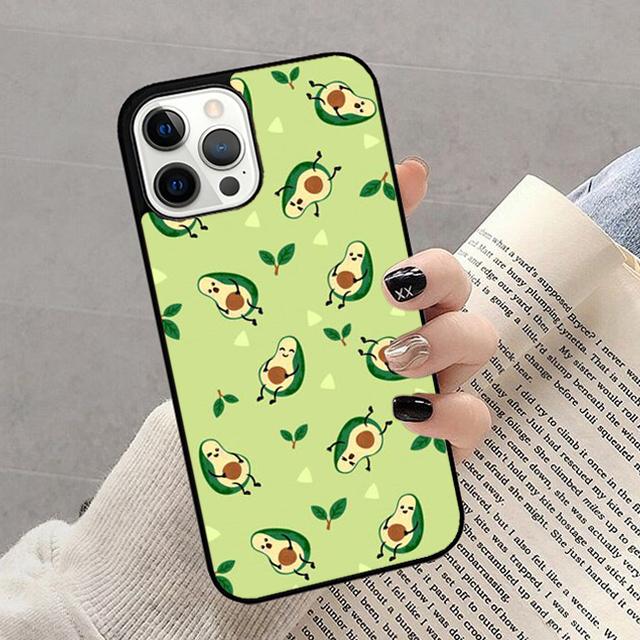 Avocado Yoga Phone Case For iPhone 17 Air 16 15 14 13 12 11 Pro Max Plus Max Cover Shell