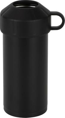 Wahei Freiz Cold PET Bottle Cooler Black Vacuum Insulation Structure Cold Retention Carbonated and Sports Drinks OK Fortec Long-lasting 500ml~600ml