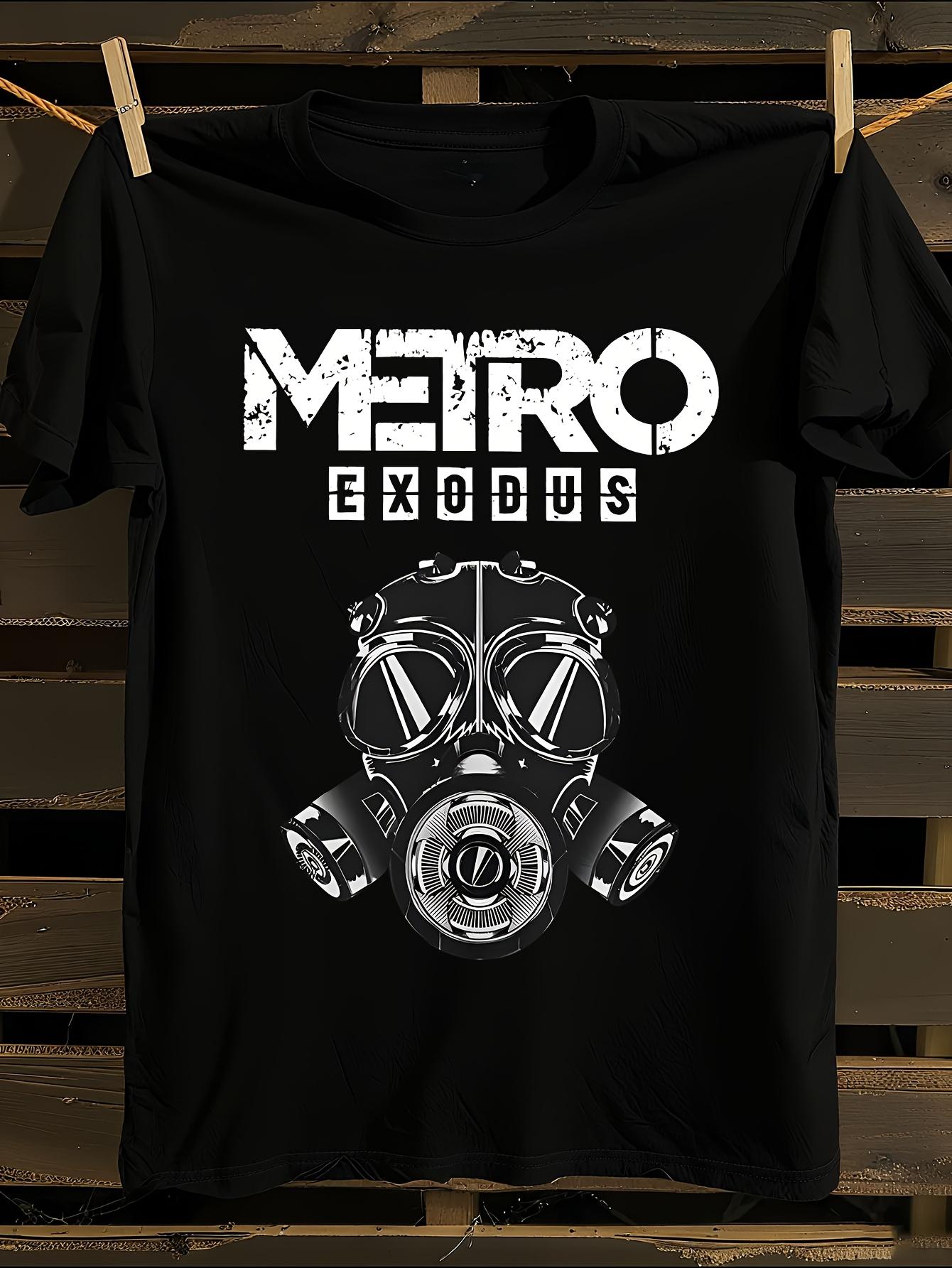 s Metro Exodus Gas Mask T-shirt XXXL