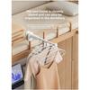 Portable Travel Clothes Hanger for Travel and Business Trips, Indoor Folding Clothes Hanger for Hotels, Retractable Drying Tool