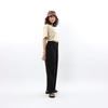 One Point Logo Long Pants Casual Black [Champion] Women's CW-Z206