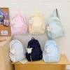 Schoolbag Student School Bag Mori Star Korean Edition Fresh Candy Color Backpack Large Capacity Campus Class Backpack