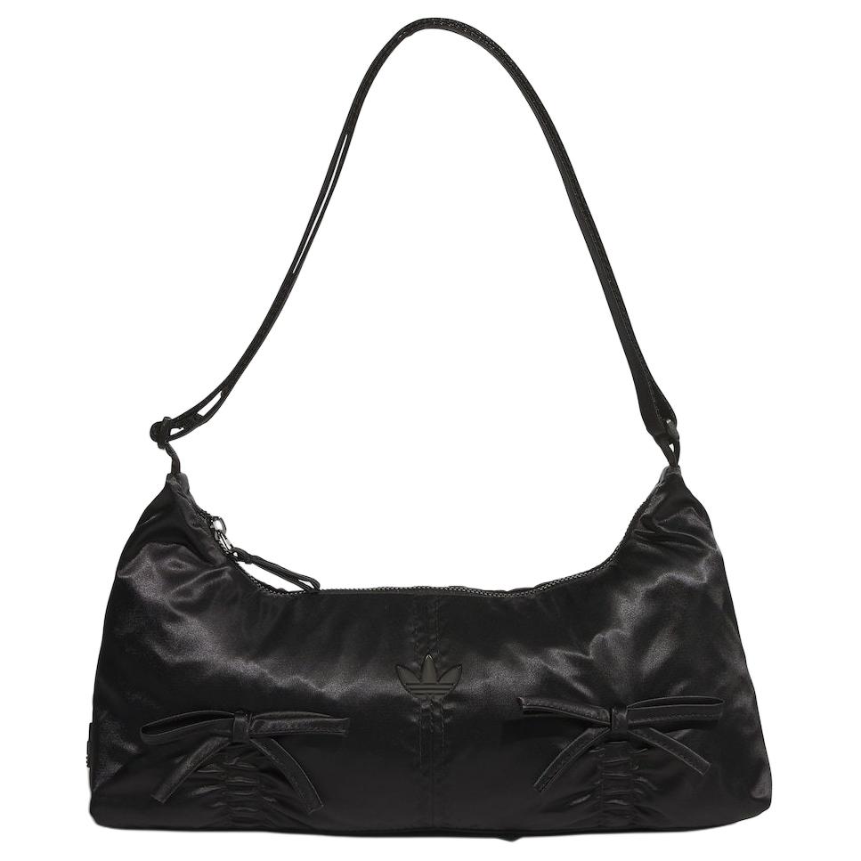 New Adidas Originals Polyamide Shoulder Bag, Baguette Bag, Handbag, Shoulder Bag Trumpets Women's Black KC2770