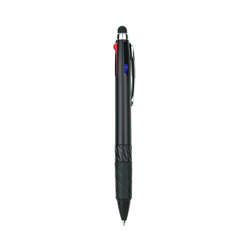 4 Pcs Stylus Pen for Multifunction Writing 3-color 0.7mm Ballpoint Pen Fashion Ink Metal Clip Conference