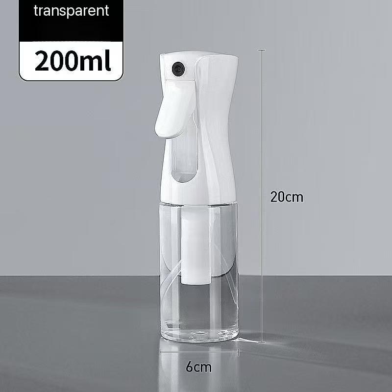 Continuous ultra-fine mist spray bottle, empty water bottle, hair spray bottle, oil bottle, garden water sprayer 200/300 ml