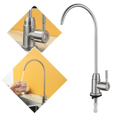 Quick Connector Water Filter Faucet Single Cold Drinking Water Faucet Kitchen Taps  Wash Basin