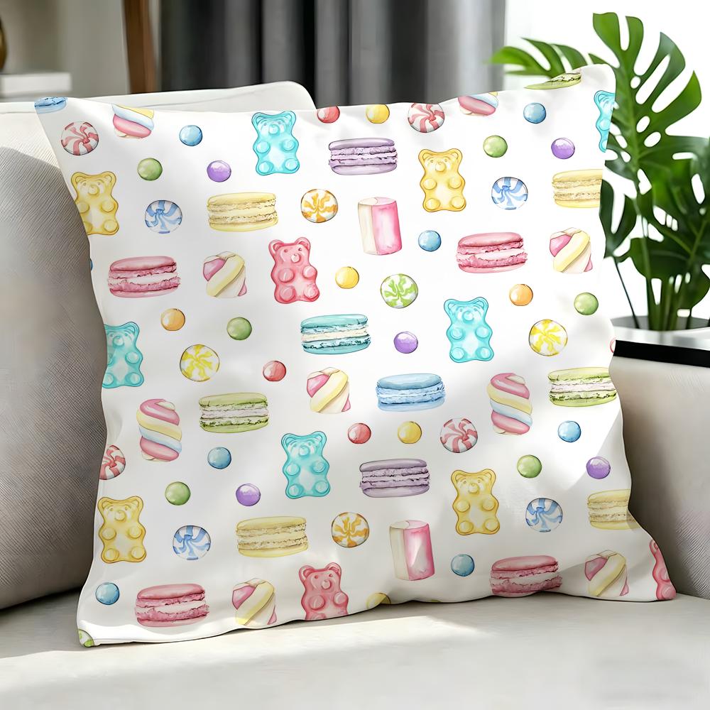 pattern Marshmallow Pattern Cushion Cover Cushion Cover Set Pcs x x x Pillowcase Decorative Sofa Home Decor