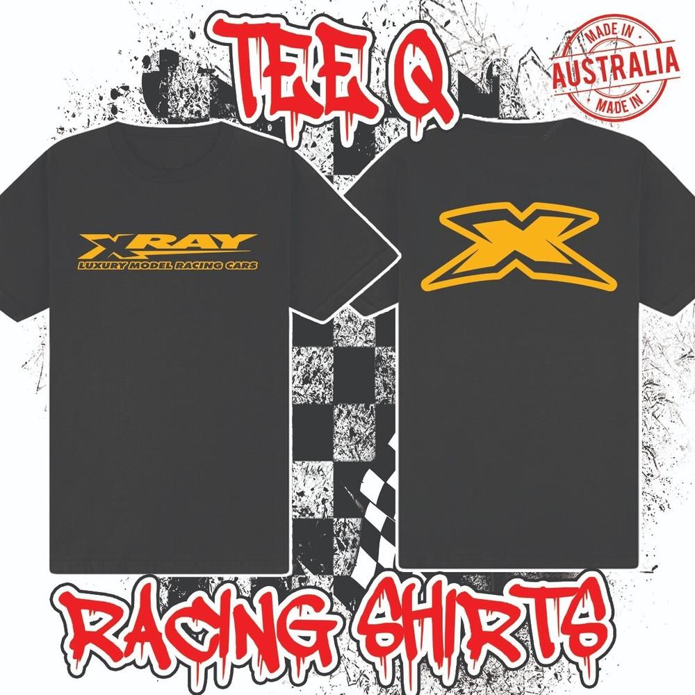 Team Xray LOGO  ~ Premium Black Gildan Cotton Tee RC Car Racing Unisex T-Shirt XXXL