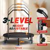 101cm Faltbares Trampolin mit Griff – Premium Elastisch – Schwarz