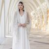 Elegant Light weight Scarf Shawl Wrap Fashionable Polyester Scarf Shawl for Social Event