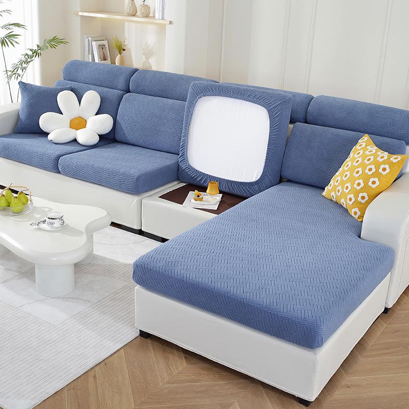 

Modern Non-Slip Sofa Cushion Cover Set for All Seasons Cushion Cover Zipper: 40x40