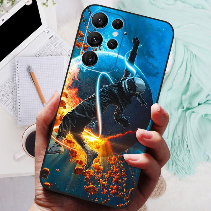 For Samsung Galaxy S25 Ultra Case Cover Wolf Cat Animals Silicone Soft Back Cases For Samsung Galaxy S25 Ultra Phone Case S 25