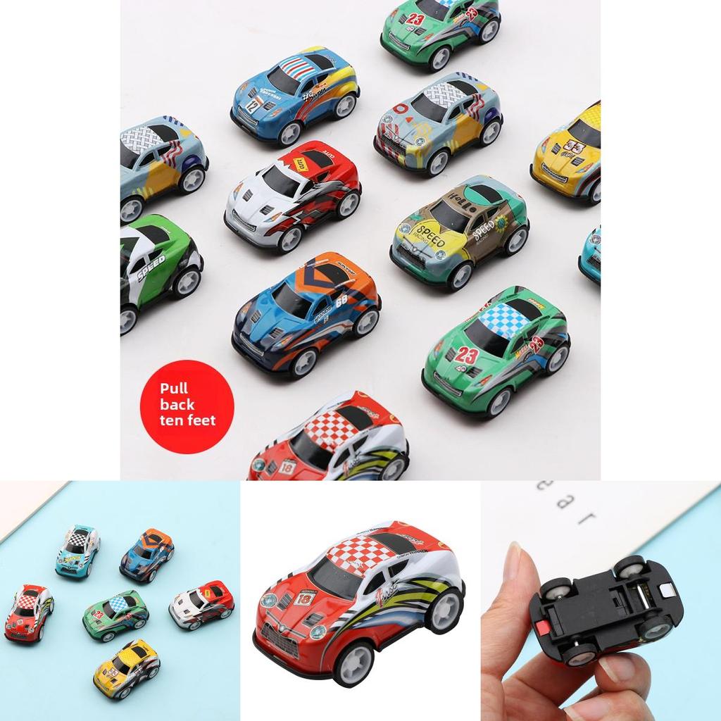 Alloy Car Toy Set With Pullback Function For Kids Educational Play And Gift