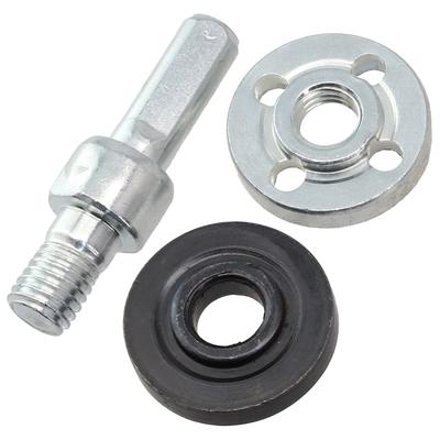 Konvertieren Kabelgebunden Akku-Bohrmaschine Adapter Adapter Verbindungsstange Adapter Winkelschleifer Bohrmaschine Silber Schwarz Stahlmaterial