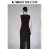 UR 2026 Spring U-Neck Slim Fit Pencil Dress