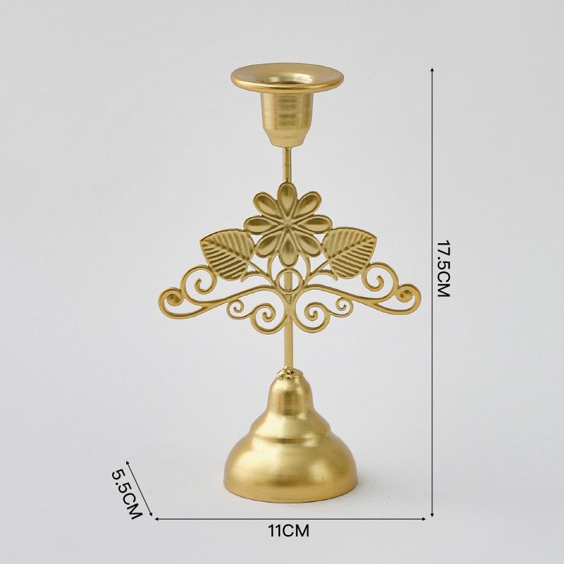 Romantic Table Decorations Retro Candlelight Dinner PropsCandlestick Ornaments