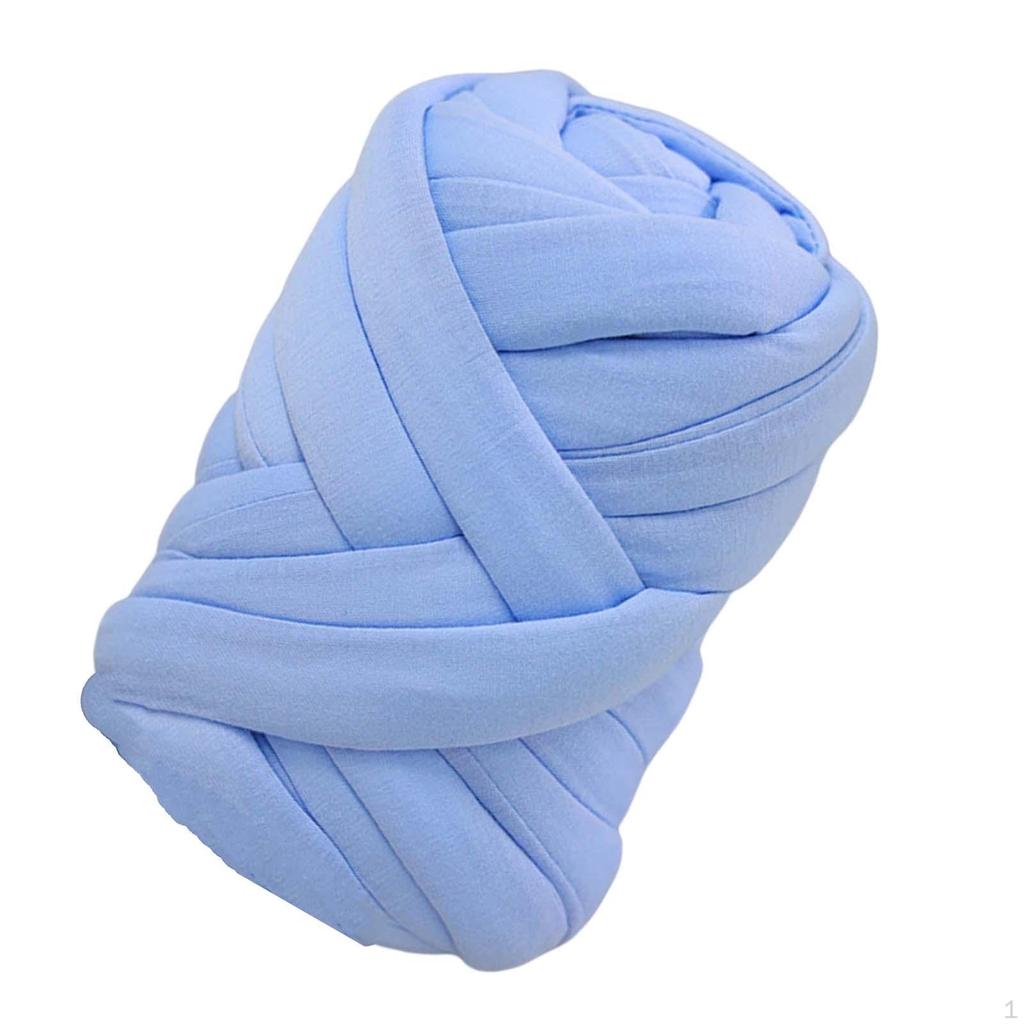 Arm Knitting Yarn for Chunky Braided Knot Throw Blanket DIY, Soft Washable Tube Bulky Giant