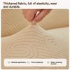 Elastic Sofa Cover Full Protection Wavy Hem Stretchable Couch Slipcover for Home Office Furniture Protector