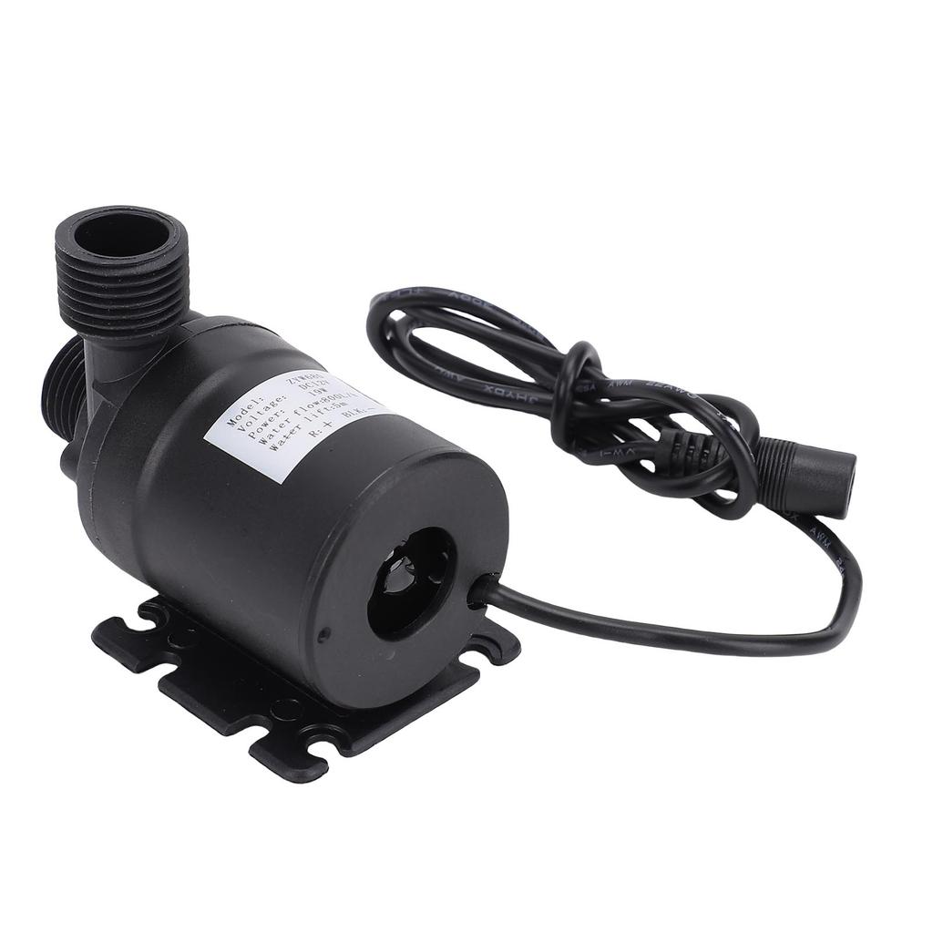 DC 12V Water Pump Brushless Motor High Pressure Quiet Pump for Solar Circulation System Pool RV Yacht Boat 800L H 5m