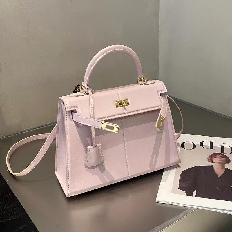 2025 Nowy Styl Torba Damska z Prawdziwej Skóry Warstwa Wierzchnia Skóra Swift Retro Pluszowa Torba Do Ręki na Jedno Ramię Torba Eksplozja