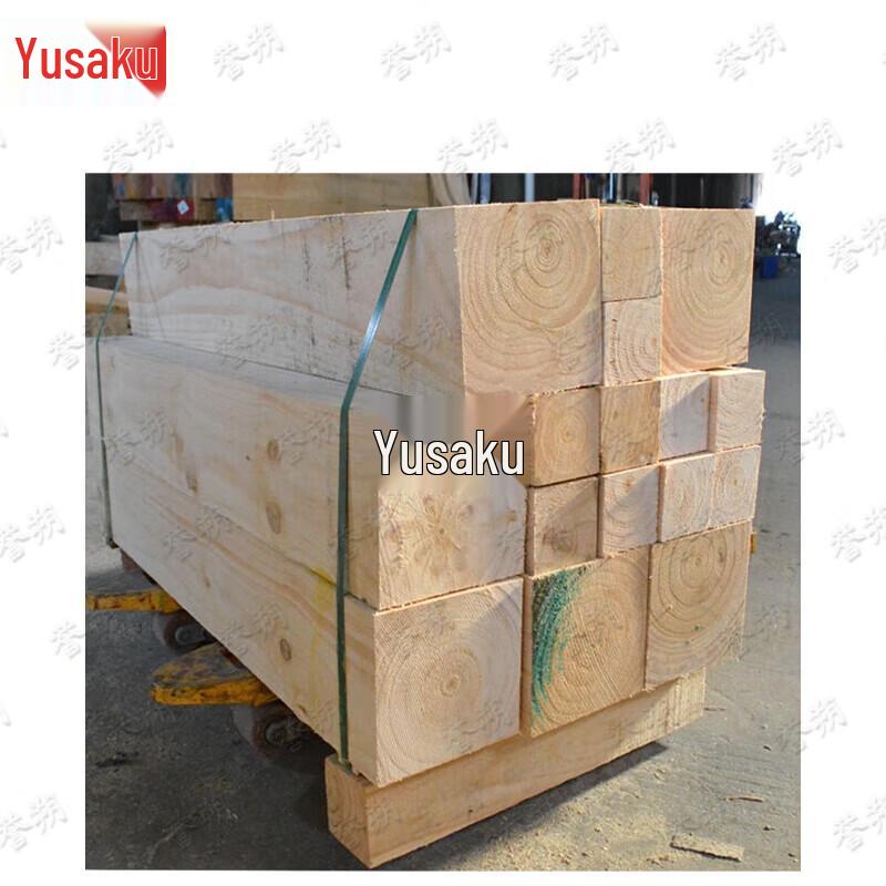 Solid Wood Crane Outrigger Support Block