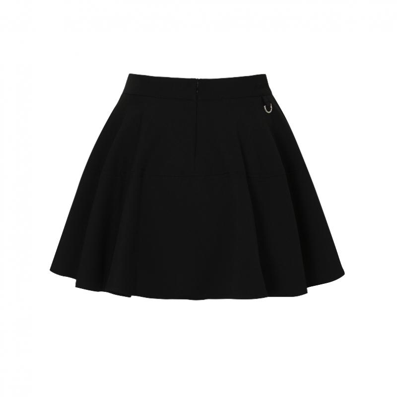Playboo Skater Skirt W Inner Pants Black