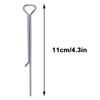 10Pcs Candle Wick Holders, Metal 11cm Wick Stabiliser, Wick Clips, Candle Wick Centering Devices for Candle Making Supplies
