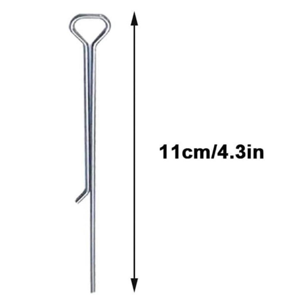10Pcs Candle Wick Holders, Metal 11cm Wick Stabiliser, Wick Clips, Candle Wick Centering Devices for Candle Making Supplies