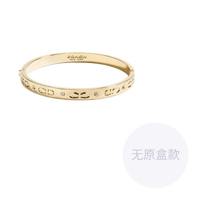 COACH Original Design Bangles Women's Gold CX686