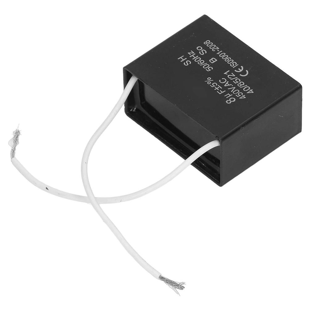 8microfarad Generator Starting Capacitor Fan Motor Air Conditioner Running Capacitor 450VAC