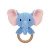 Handcrafted Crochet Rattle Rabbit Doll – Baby Teething & Soothing Toy