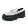 Fashion Mens Handmade PU Leather Loafers Casual Driving Flats All-match Slip-on Shoes Comfy Moccasins Leisure Walk Male Walking Footwear