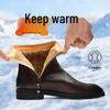 Men's 2026 Retro High-Top Leather Martin Chelsea Boots - Genuine Leather, Winter British Style