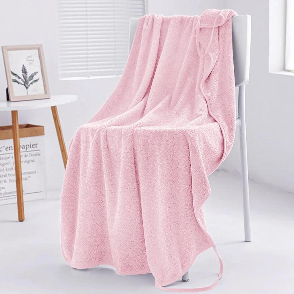 Sexy Sling Bath Towel With Straps for Women Girls Wearable Absorbent Fleece Bath Wrap Towel Long Shower Wrap Night Dress