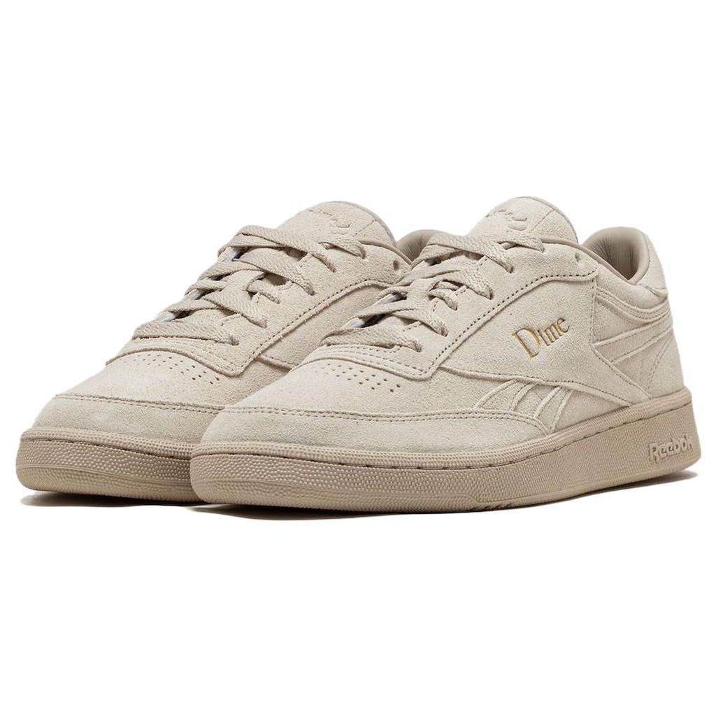 Dime x Reebok Club C Revenge Svetlý piesok Pánske tenisky Hnedé Zlaté-metalické 100069827