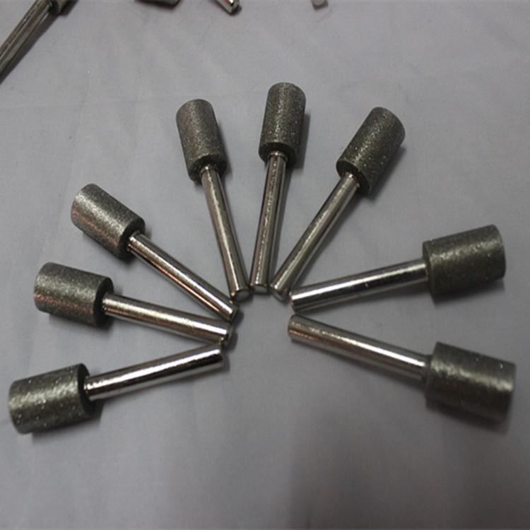 6x14 Diamond Alloy Grinding Head, Stone Carving Tool, Assorted Shapes for Electric Grinder and Electroplating Polishing.