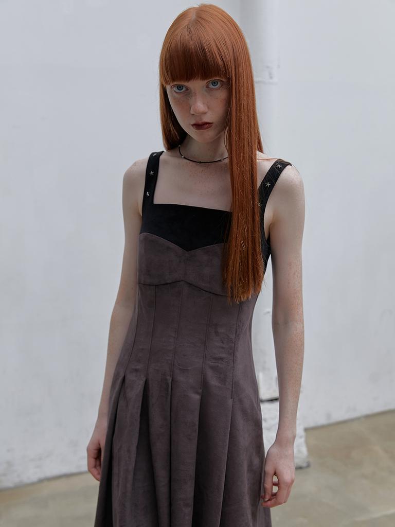 Richt Rivet Suede Dress