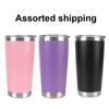 Beer Cups With Lids Drinkware Vacuum Water Bottle Stainless Steel Thermal Mug Insulated Leakproof 20oz
