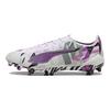 Puma Ultra 5 Ultimate FG Forever Pack Men Sneakers White Pure-Magenta Feather-Grey 108410-01