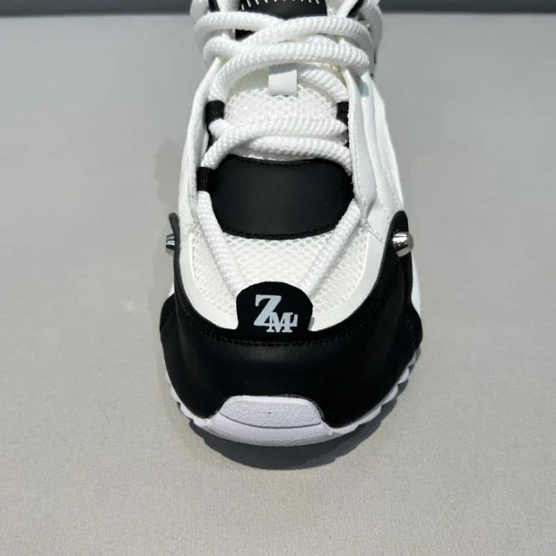 Luxus Herren Sneaker Designer Plateau Laufschuhe Männermode Rutschfeste Sportschuhe Dicke Sohlen Atmungsaktive Herren Tennisschuhe Neu