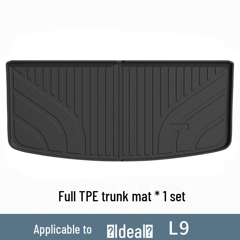 Ideal L9 Car Floor Mats: Dirt-Resistant, Custom Fit, All-TPE Mats with Trunk Mat