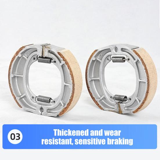 Scooter Rear Drum Brake Shoes for Neptune Hs125t Moped Scooter Rear Drum Brake Pad