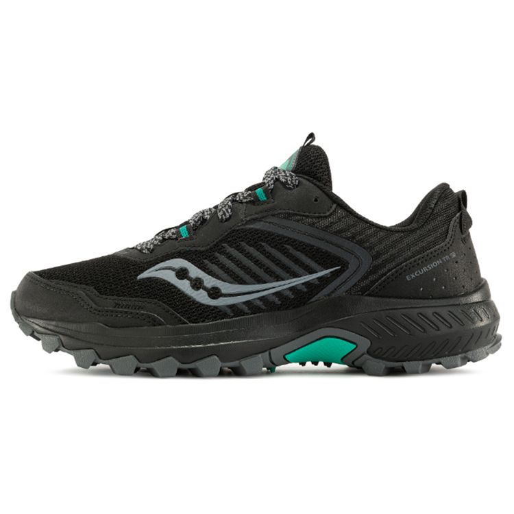 Saucony  Excursion TR15 Wide Black Jade Women Sneakers S10669-10